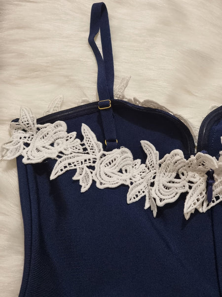 Load image into Gallery viewer, LIMITED CRYSTAL BLUE XS - XXL - SEXY DRESS CO.