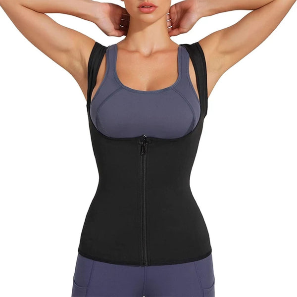 Load image into Gallery viewer, SWEAT CORSET SINGLET - SEXY DRESS CO.
